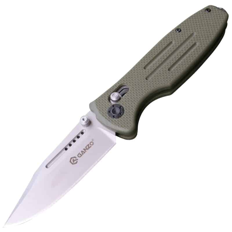 Нож Ganzo G702-G зеленый Axis lock