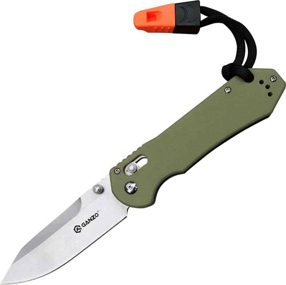 Нож Ganzo G7452-GR-WS Axis Lock