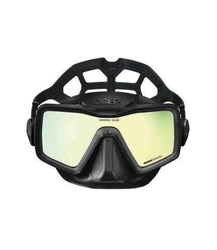 Маска Omer Apnea Mask black silicone mirror lenses