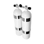Спарка баллонов BTS Twin Set Steel Cylinders 10L 232bar