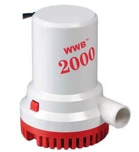 Помпа трюмная 2000GPH 12V WW-06208