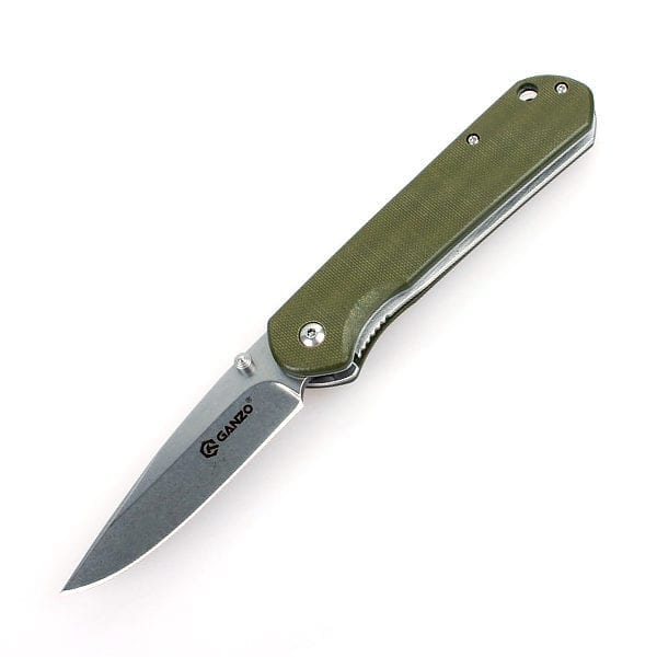 Нож Ganzo G6801 зеленый Liner lock.