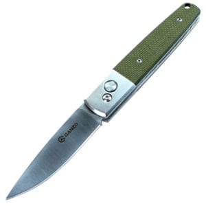 Нож Ganzo G7211 зеленый, черный Auto lock