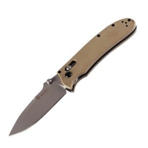 Нож Ganzo G704 желтый Axis lock