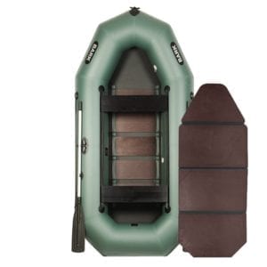 Лодка Bark В-300D книжка трехместная гребная