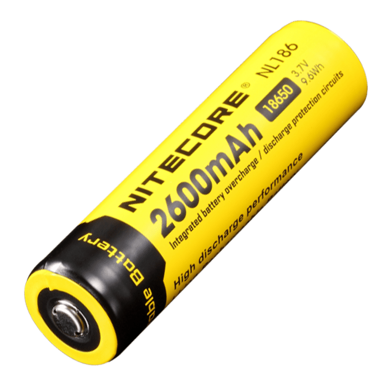 Аккумулятор литиевый Li-Ion 18650 Nitecore NL186 3.7V