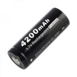 Аккумулятор литиевый Li-Ion 26650 Soshine 3.7V