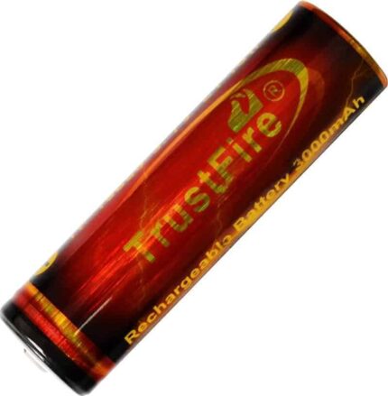 Аккумулятор литиевый Li-Ion 18650 TrustFire 3.7V (3000mAh), незащищенный