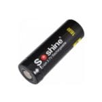 Аккумулятор литиевый Li-Ion 18500 Soshine 3.7V (1400mAh)