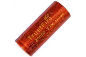 Аккумулятор литиевый Li-Ion IMR 26650 3.7V TrustFire (3400mAh)