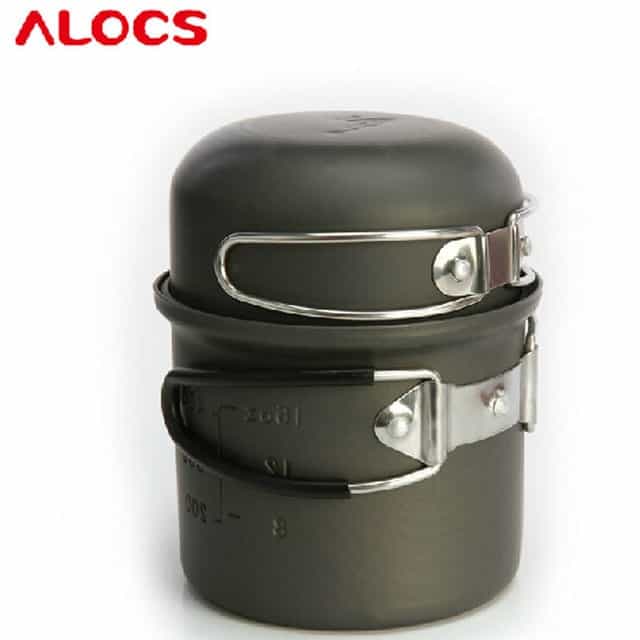 Набор для приготовления пищи Alocs CW-S06 (кастрюля 0.5л крышка-миска 0.25л)