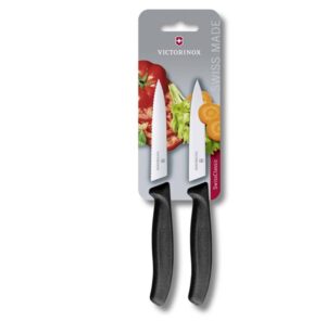 Набор кухонный Victorinox SwissClassic Paring Set (2 ножа), черный, блистер 6.7793.B