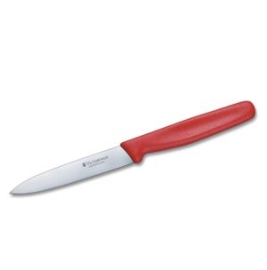 Нож бытовой, кухонный Victorinox (длина: 210мм, лезвие: 110мм), красный 5.0701