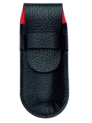Чехол для ножей Victorinox (91-93мм, 2-3 слоя) кожаный, черный 4.0737
