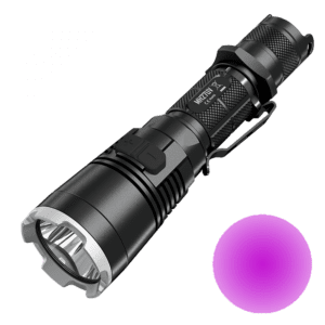 Фонарь Nitecore MH27UV (Сree XP-L HI V3 + ultraviolet LED, 1000 люмен, 13 режимов, 1х18650, USB)