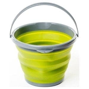 Ведро складное силиконовое Tramp TRC-092-olive