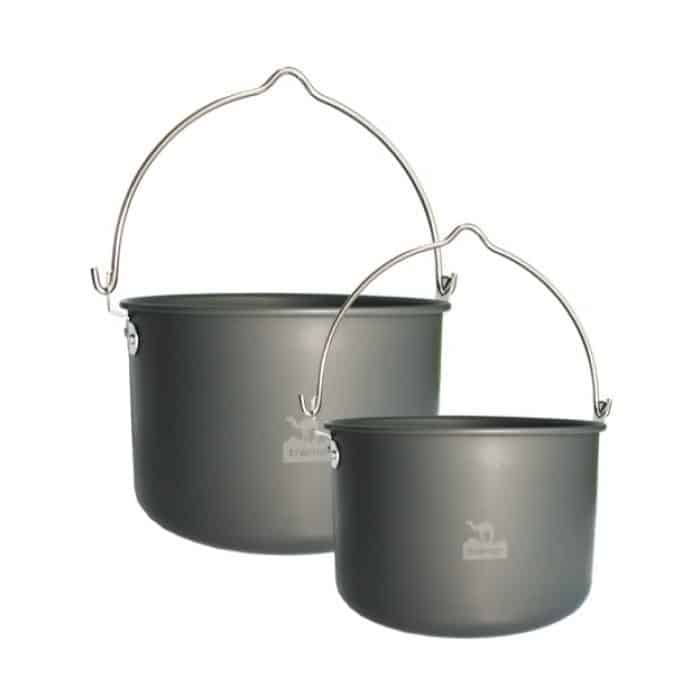 multipro.com.ua.1226 Котел Tramp анодированный с крышкой 5 л