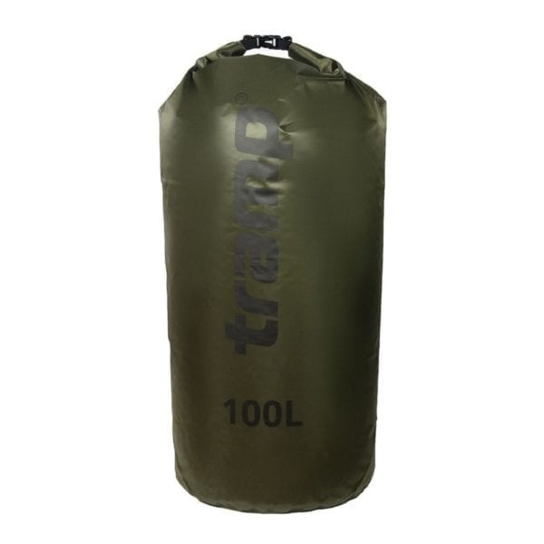 Гермомешок PVC Diamond Rip-Stop 100л Tramp TRA-210-olive