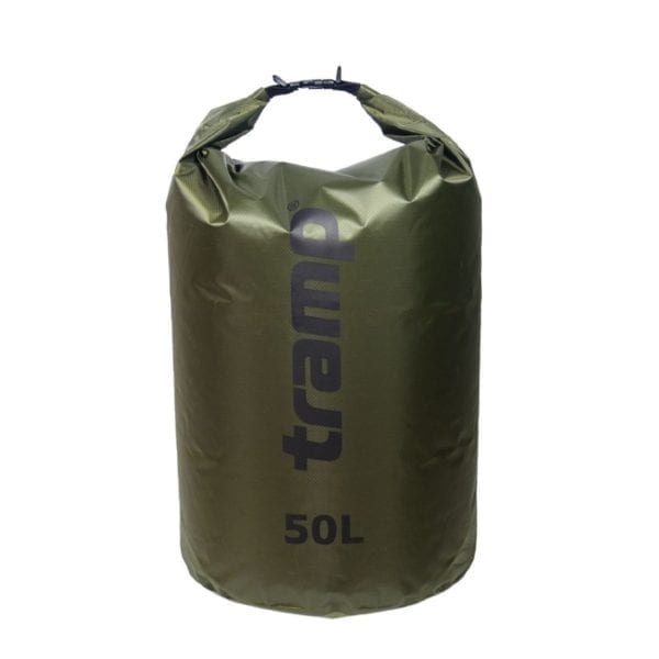 Гермомешок PVC Diamond Rip-Stop 50л Tramp TRA-208-olive