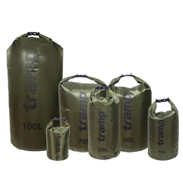 Гермомешок Tramp TRA-113-olive PVC Diamond Rip-Stop 20