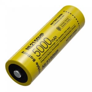 Аккумулятор литиевый Li-Ion 21700 Nitecore NL2150HP 3.6V