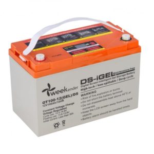 Гелевый аккумулятор Weekender DS 100Ah 12V с дисплеем 30.5кг