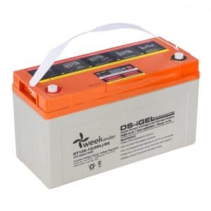 ГЕЛЕВЫЙ АККУМУЛЯТОР WEEKENDER DS 120AH 12V С ДИСПЛЕЕМ 36.6КГ