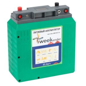 Литий-ионный аккумулятор WEEKENDER 12V 85AЧ LIFEPO4