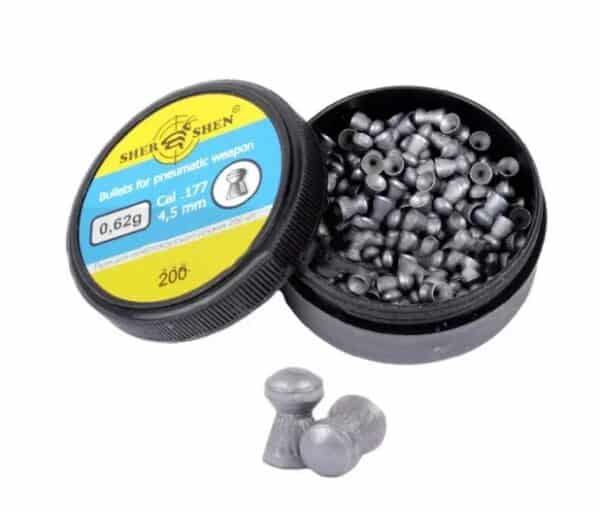 Пули для пневматики Шершень (4.5mm 0.62g 200шт)