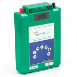 Литий-ферумный аккумулятор Weekender 60Ah 12V LiFePO4 Lithium iron phosphate