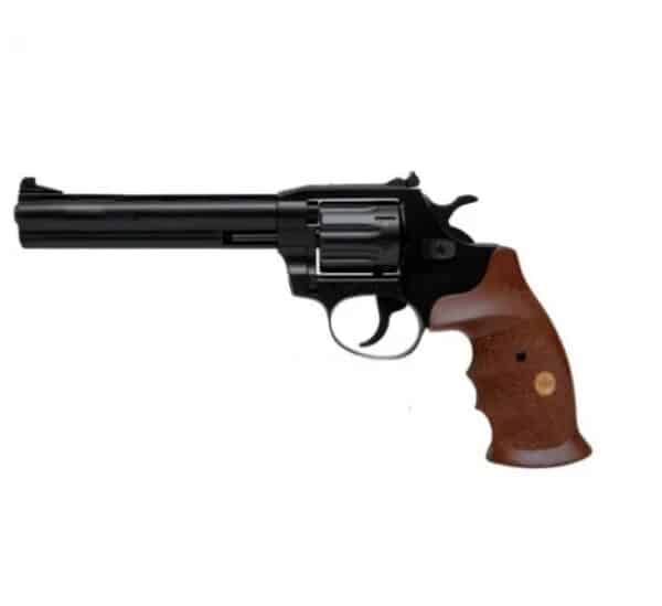 Револьвер под патрон Флобера Alfa 461 (6.0" 4.0мм) ворон-дерево