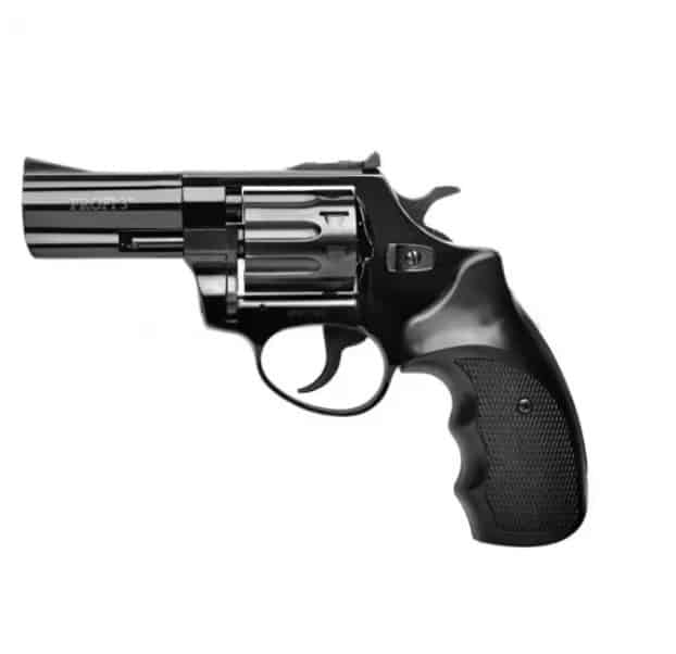 Револьвер под патрон флобера PROFI (3.0, 4.0мм), ворон-пластик Револьвер под патрон флобера PROFI (3.0" 4.0мм) ворон-пластик