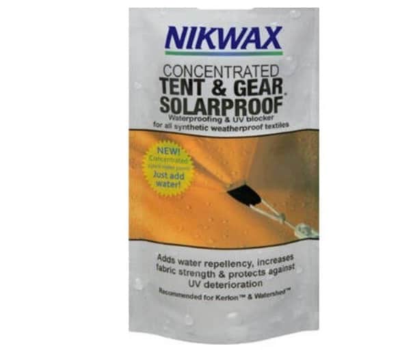 Средство для снаряжения Nikwax Tent and Gear Solarproof Concentrated 150ml Push