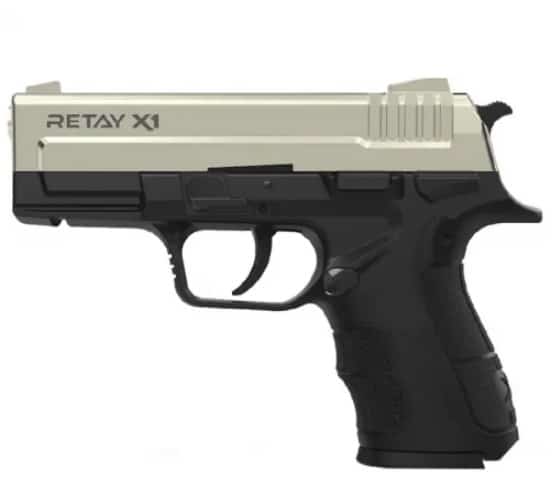 Пистолет сигнальный стартовый Retay Springfield eXtreme Duty/XD X1 (9мм 15 зарядов) сатин