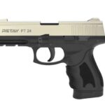 Пистолет сигнальный стартовый Retay Taurus PT24 (9мм 15 зарядов) сатин