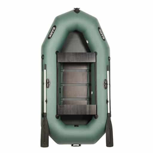 Лодка Bark В-270D Лодка Bark В-270D двухместная гребная двигающиеся сиденья реечный настил комплект