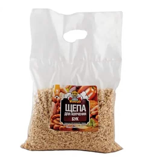 Щепа бука для горячего копчения Дід Коптенко (1кг)1