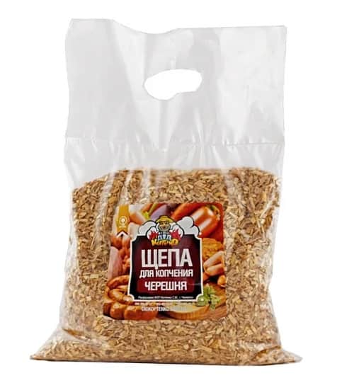 Щепа черешни для горячего копчения Дід Коптенко (1кг)