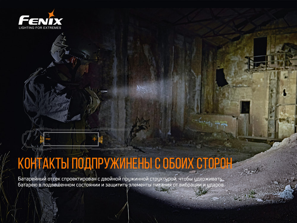 Фонарь ручной Fenix PD36TAC14