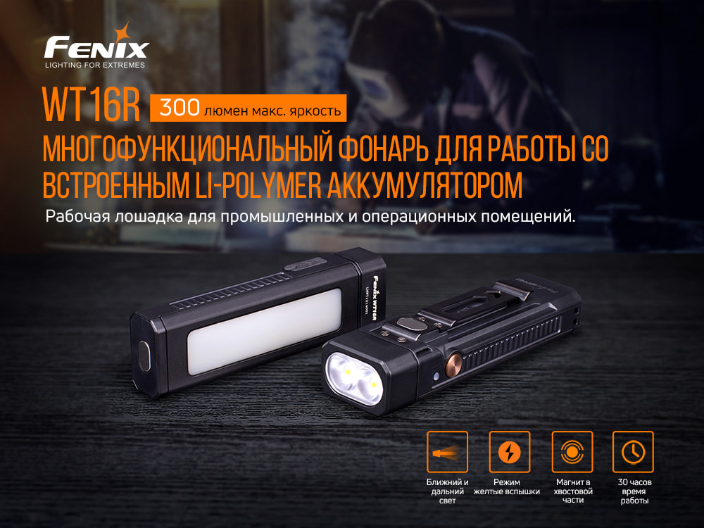 Мульти-фонарь Fenix WT16R4