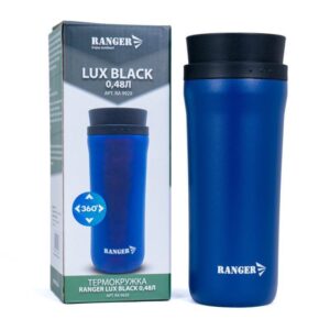 Термокружка Ranger Lux 0.48 L Black