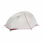 Палатка сверхлегкая двухместная с футпринтом Naturehike Star-River 2 Updated NH17T012-T 20D серо-красный