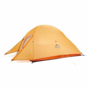 Палатка сверхлегкая двухместная с футпринтом Naturehike Star-River 2 Updated NH17T012-T 210T оранжевая