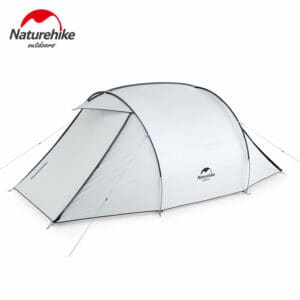 Палатка трехместная Naturehike Cloud Fun NH19ZP006 210T-Silver Coated белая
