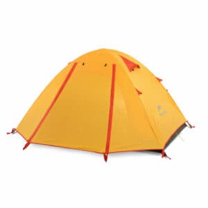 Палатка трехместная Naturehike P-Series NH18Z033-P 210T-65D оранжевая
