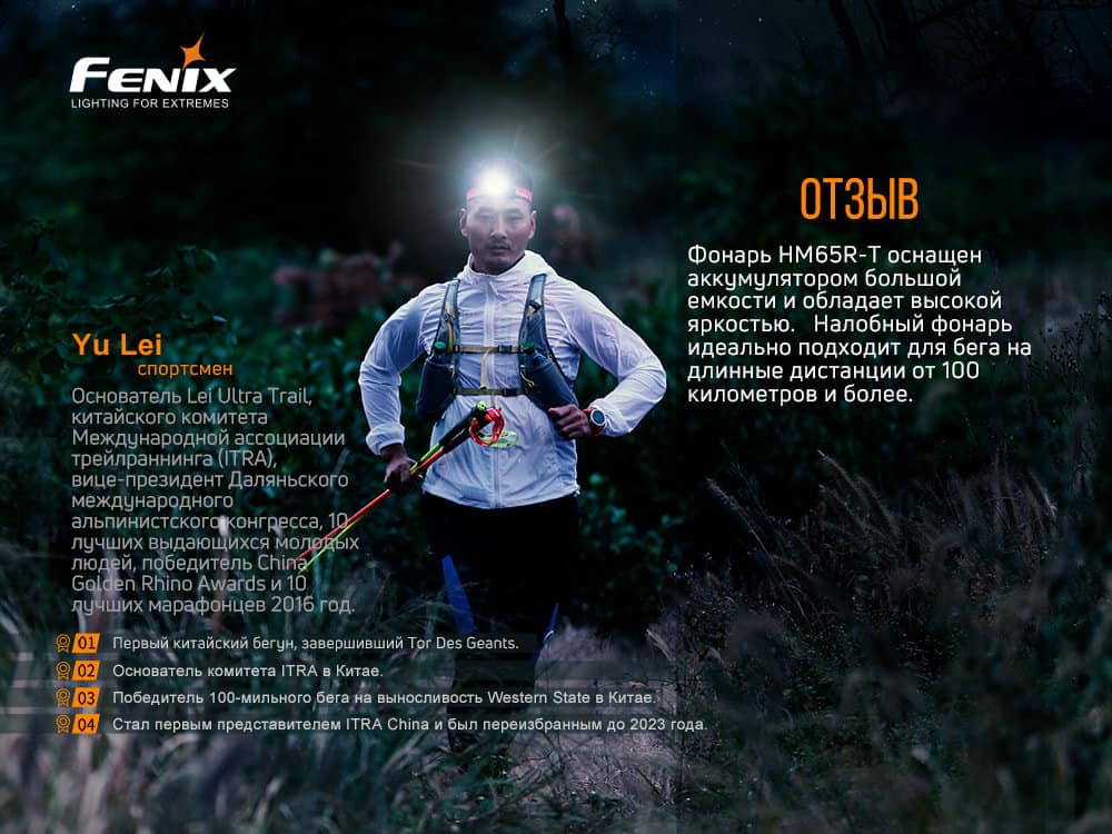 Фонарь налобный Fenix HL18R-T14
