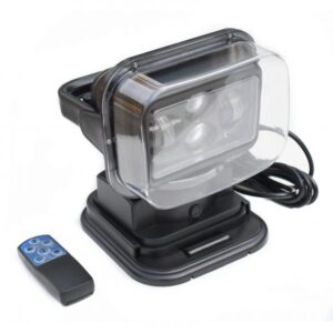 Поисковый прожектор пульт LED528 черный