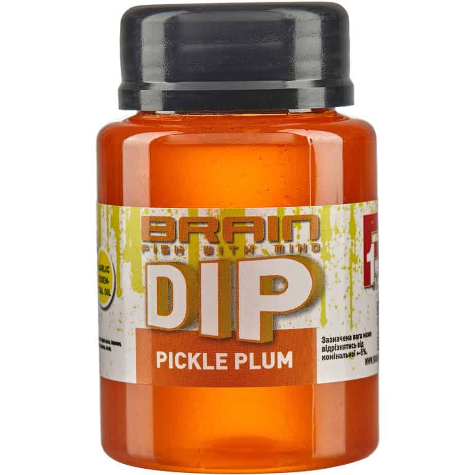 Дип для бойлов Brain F1 Pickle Plum (слива с чесноком) 100ml Дип для бойлов Brain F1 Pickle Plum (слива с чесноком) 100ml