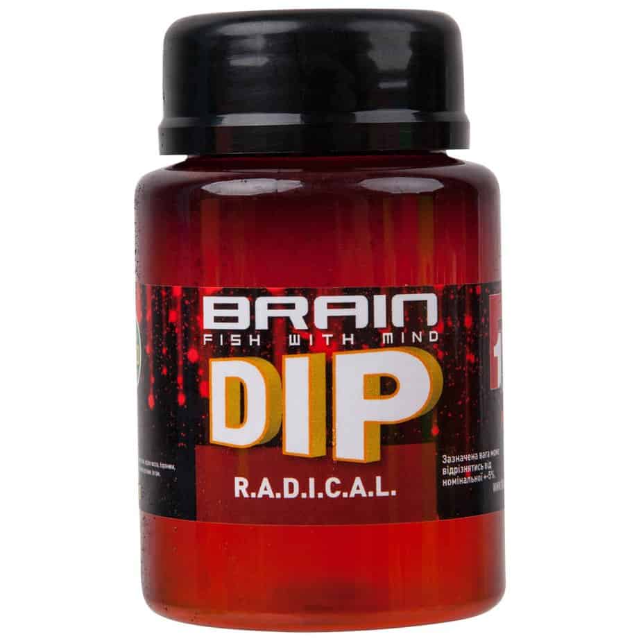 Дип для бойлов Brain F1 RADICAL (копченые сосиски) 100ml Дип для бойлов Brain F1 RADICAL (копченые сосиски) 100ml
