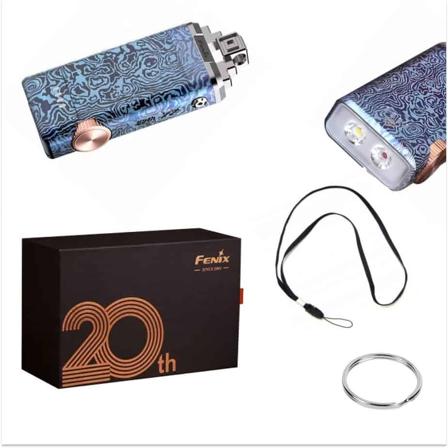 Фонарь ручной Fenix APEX 20 Flow Blue-15